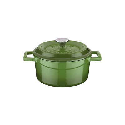 Fonte: H 5 po: 2,5 po 18 oz Faitout rond en fonte
