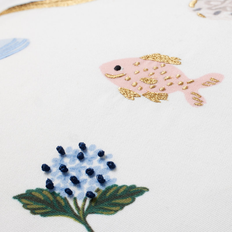 Coussin Rifle Paper Co. x Loloi, Polyester / Bourre en polyester