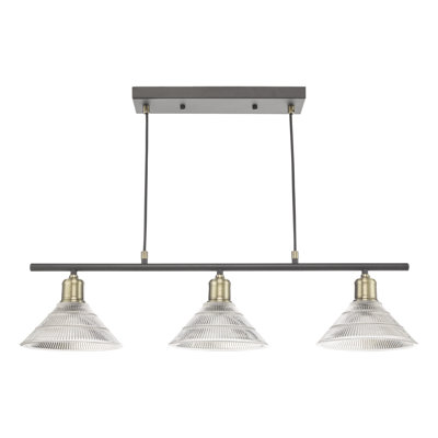 Chantle 3 - Light Antique Brass Pendant