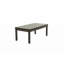 1 table basse et 2 tables de bout 3 pièces ensemble de tables basses pieds noirs