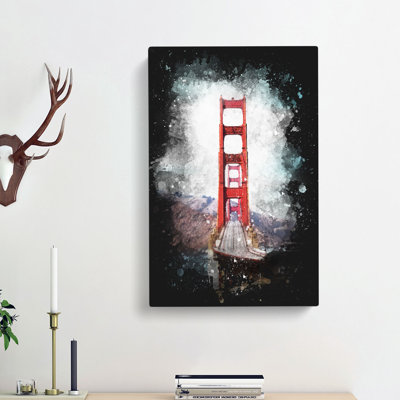 Golden Gate Bridge - Wrapped Canvas