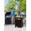 Keter Unity BBQ Side Table Brown