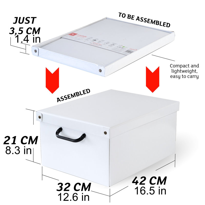 Boîte de rangement: Moyen - Carte
