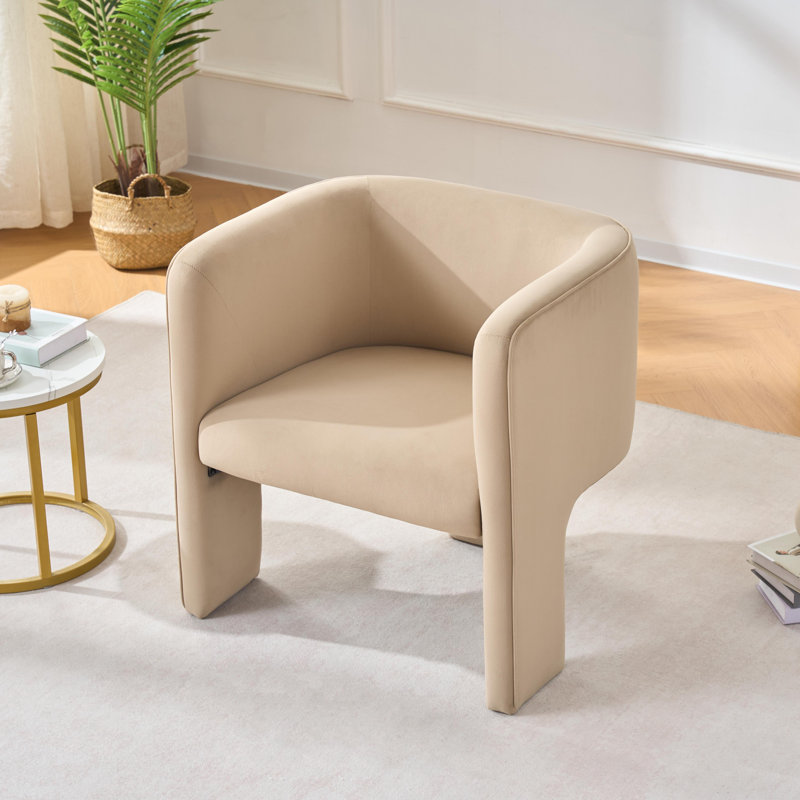 Chaise d'appoint rembourrée