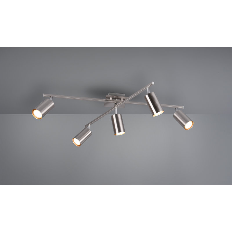 Karcher 77.5Cm 5-Light Track Kit, Nickel-coloured