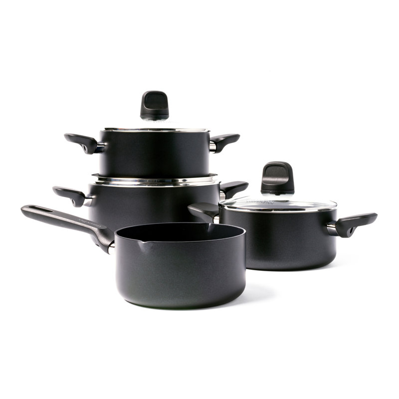 GreenPan Memphis 4 Pieces Aluminium Non-Stick Cookware Set