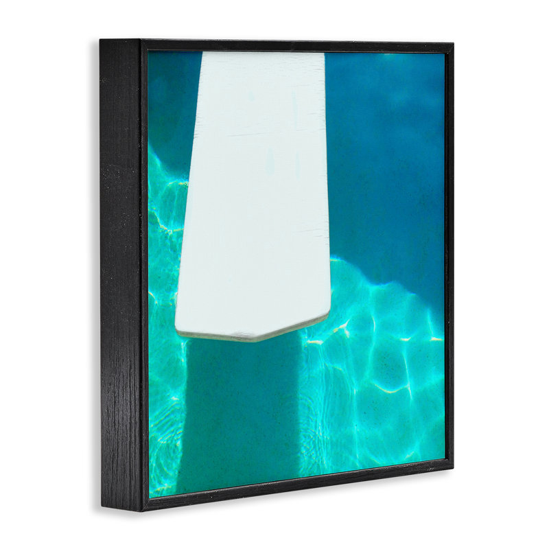 Illustration de giclée encadrée par Lisa Hill Saghini, H 24 po x l 24 po, Giclée encadrée noir minuit