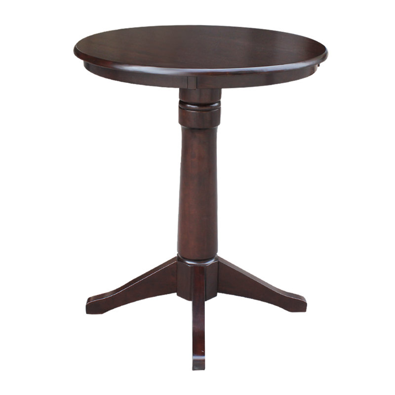 Table de salle à manger Gianluka, Moka riche, H 35,9 po x L 30 po x l 30 po
