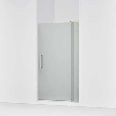 Revel 35.8'' x 70'' Pivot Shower Door with CleanCoat® Technology