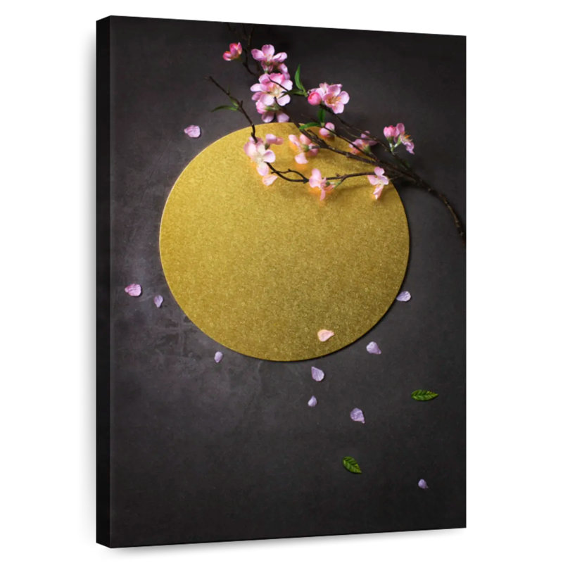Plateau à fleurs Sakura, H 36 po x l 24 po