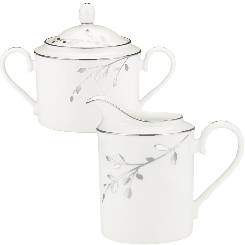 Ensemble sucrier et crémier Noritake Birchwood