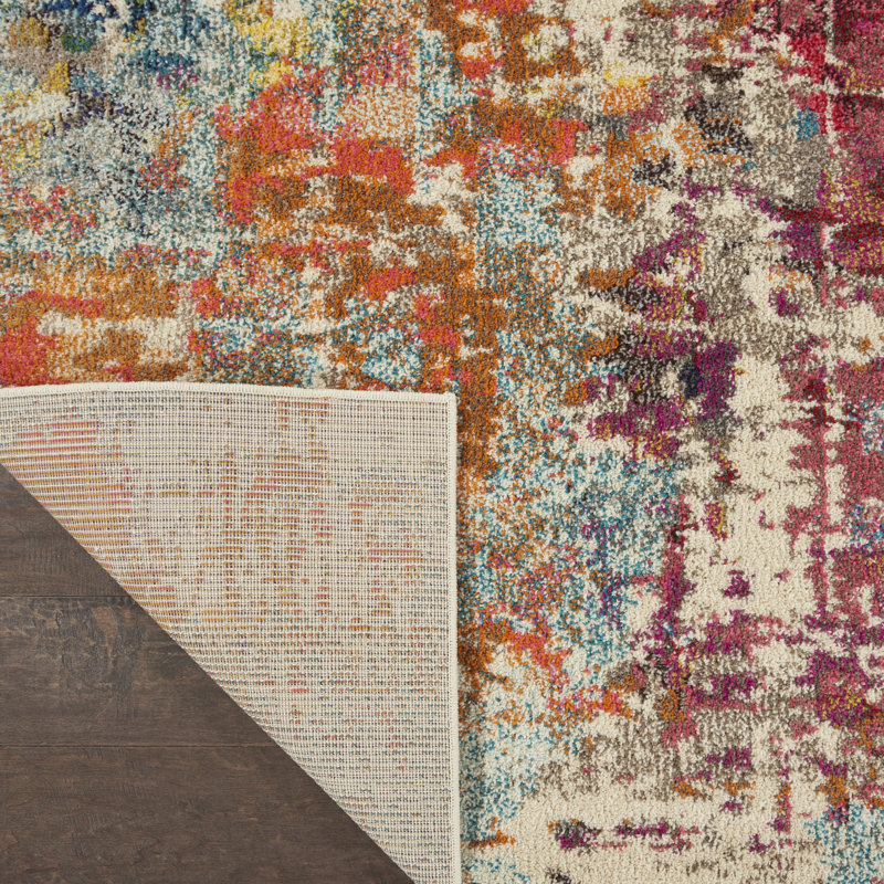 Allegro Abstract Indoor Rug, Rectangle 6'7" x 9'7"
