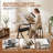 Adjustable Drafting Table, Drawing Desk Art Craft Work Station with Tilting Tabletop, 2 Storage Drawers and Stool
