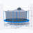 VAMOP Round Backyard Trampoline with Safety Enclosure