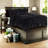 Luxurious Black Faux Fur Bedding Sets For Modern Home