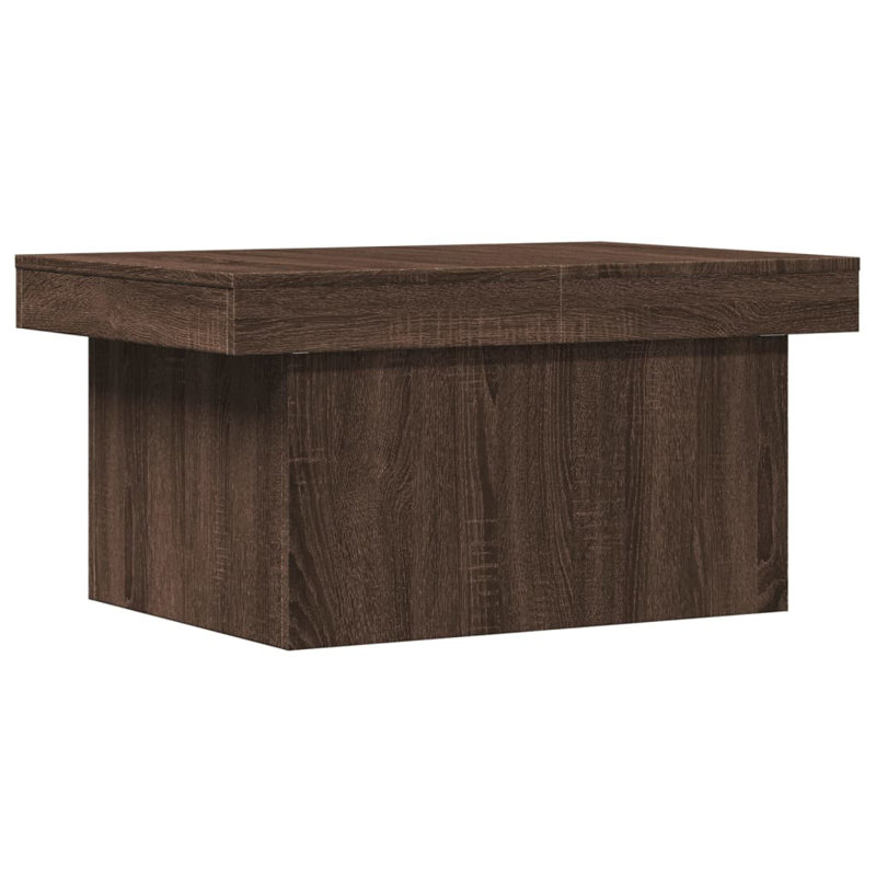 Aquilera Coffee Table with Storage, Concrete Grey, 40cm H x 100cm L x 55cm W