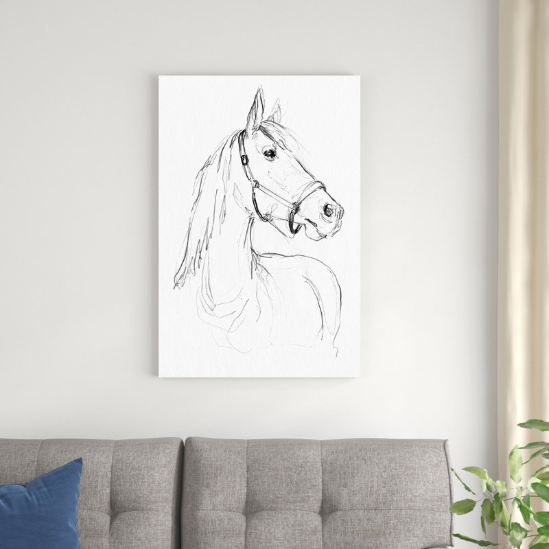 Bridle Portraits II, H 36 po x l 24 po