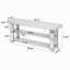 Banc de rangement pour chaussures 55 pouces, banc de rangement à chaussures à 2 niveaux-1497525389-1497525386