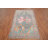 Handmade Blue Oushak Vegetable Dye Rug 4x7