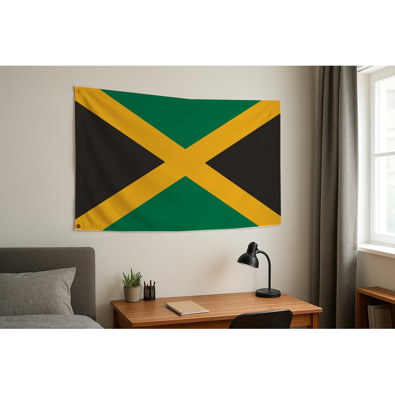 Drapeau de la Jamaïque - Drapeau
