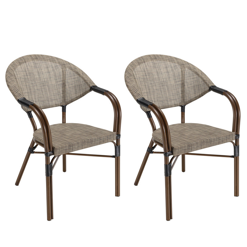 Dejontae 2 - Person Patio Dining Set with Square Table
