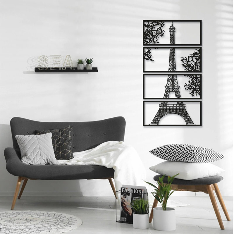 Handmade Traditional Cities & Countries Wall Decor on Metal