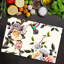 Risinger Tempered Glass Birds Roses Chopping Board-677899684