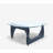 Weathers Modern Coffee Table – Tempered Glass Top, Manufactured Wood Base, Living Room Accent Table-694723856