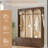74.8" H 3-In-1 Hall Tree With Bench, Farmhouse Bench With 8 Retro Hooks And 3 Drawers, Rustic Entryway Coat Rack For Hallway, Entryway, Living Room, Dark Walnut-1727811843