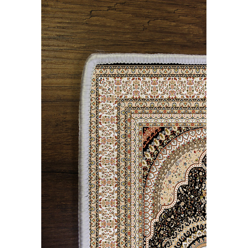 Premium Hall Carpet, Ecru Color, 31.5 x 59.1 inches | 100% Polyester, 650 g/m², 0.16 in Pile Height | Antibacterial, Eco-Friendly, Non-Slip PVC Dot Underside | Machine Washable, Perfect for Home Décor