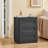 3-drawer Nightstand, 21.7'' W Nightstand, Bedside Table With Storage Drawers, Handleless End Side Table And Safe Round Corner Design For Bedroom, Living Room,dressing Room-1029674536