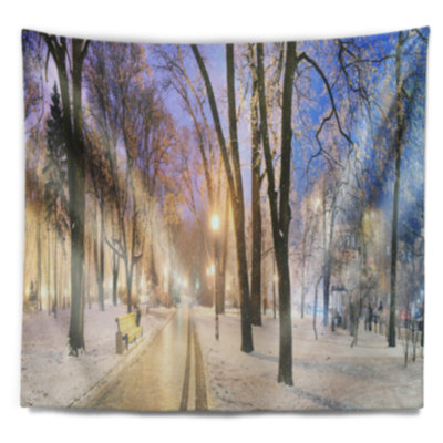 Landscape Polyester Tapestry