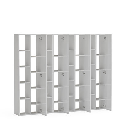 Oslo 182cm H x 224cm W Library Bookcase