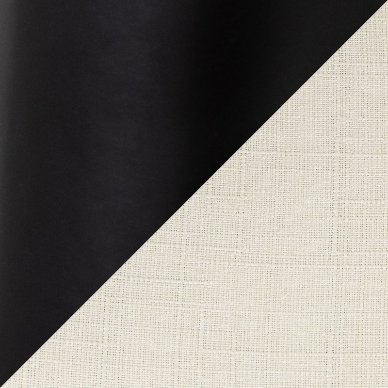 Quirico 16.5'' H Upholstered Armchair, Cream, Black