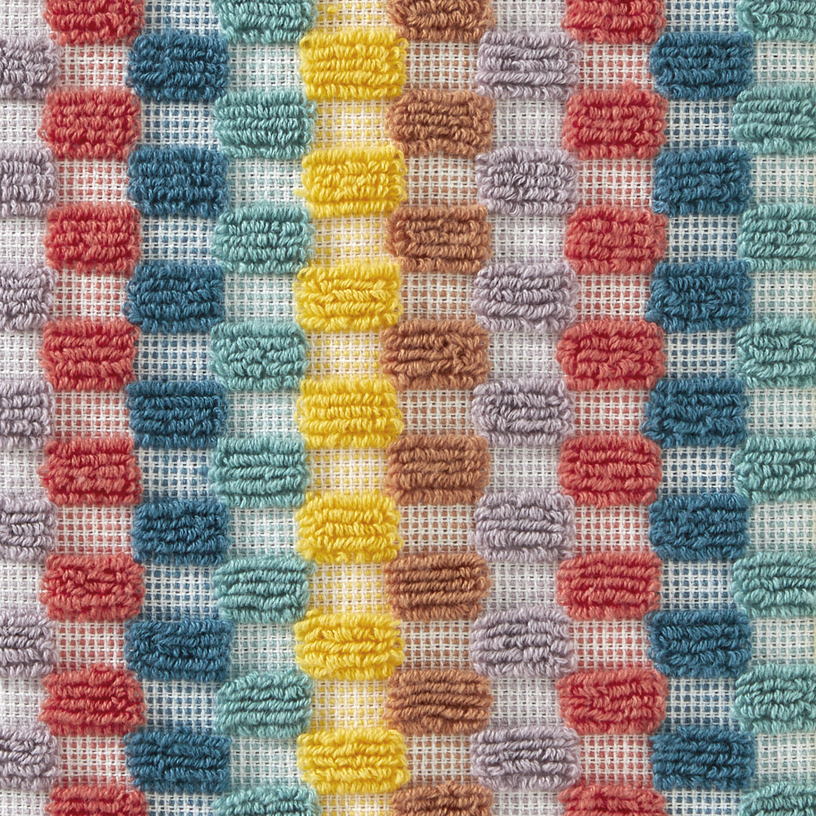 Geometric Cotton Towel Set, Hand Towels - 2 Pack