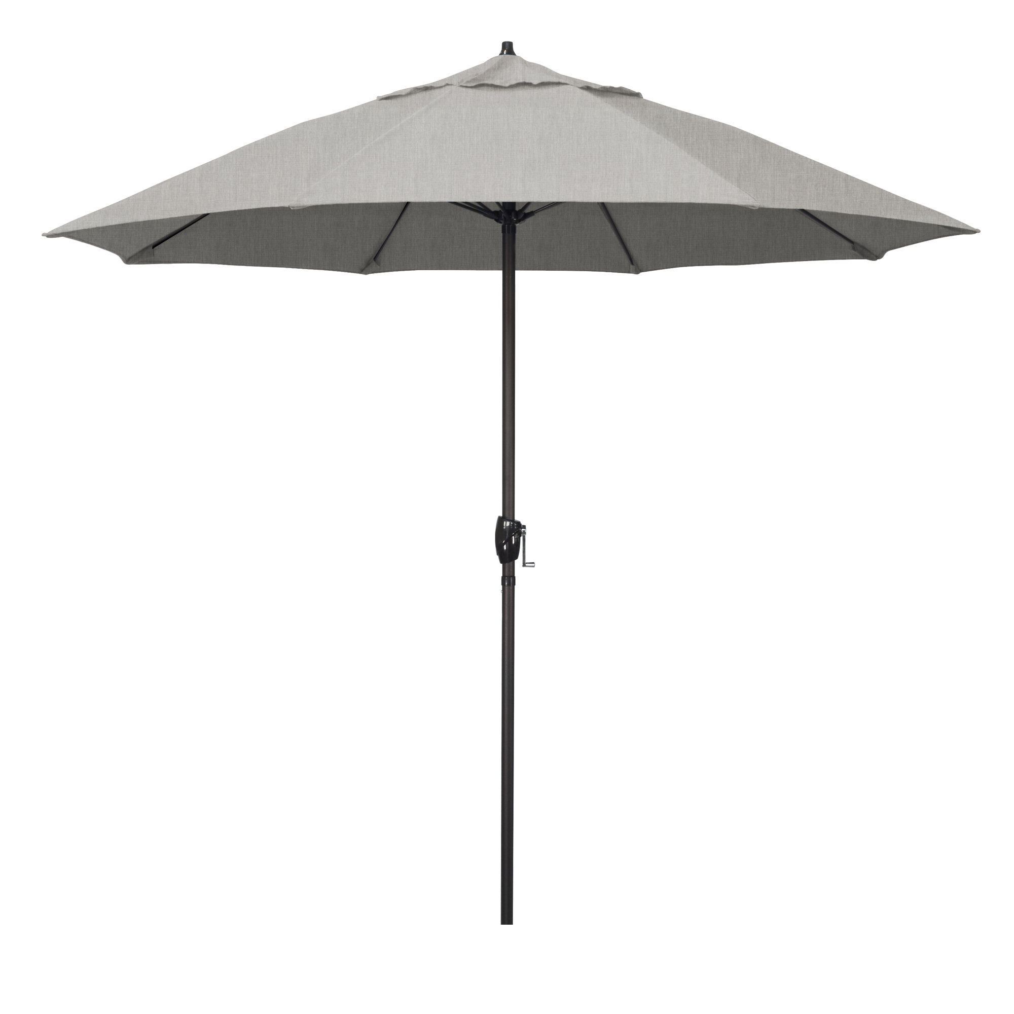 Deshaun 9' Market Sunbrella® Umbrella, Canvas Granite Sunbrella® Canvas
