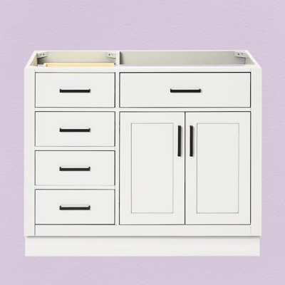 42" Single Bathroom Vanity Base only
