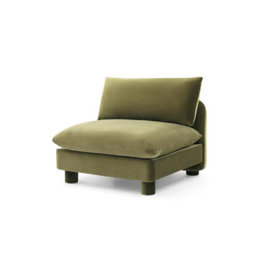 The Almond Wind Bayshore 4 Seater Sofa | Boucle Upholstery in Rust & Fawn Color | Luxury & Versatile Seating | Easy-Clean Fabric | Perfect for Family & Guests.