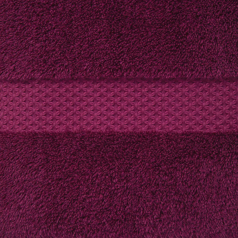 Etoile Bath Towel, Fuschia, 1 Hand Towel