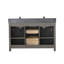 Ensemble de meuble-lavabo double 54 po Ajiya-1740069392-1740069394