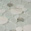 11.6"X11.6" Sparkly Glass And Stone Mosaic Tile