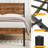 Alicia Steel Piece Bedroom Set-2032754350-2032669734
