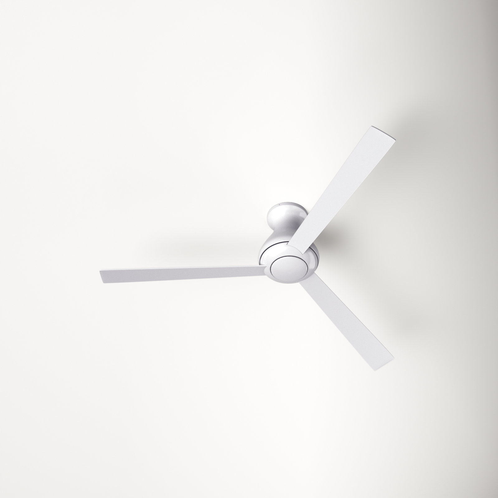 Altus 52" Ceiling Fan, Gloss White, Fan Speed Control, White