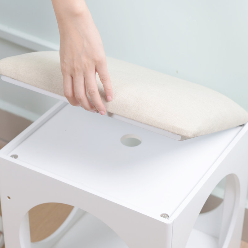 Tabouret de jeu multifonctionnel, tabouret, tabouret de jeu pour animal de compagnie, repose-pieds creux, finition