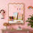 Bohemian Rectangle Wood Framed Decorative Wall Mirror-763000539-763000540