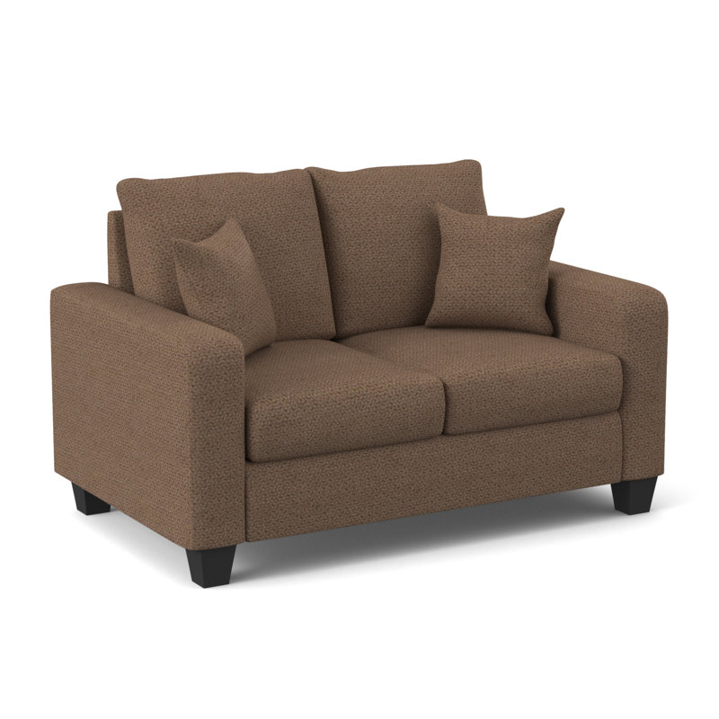 Dorothea  Upholstered 59.5'' Loveseat, Morris Acorn