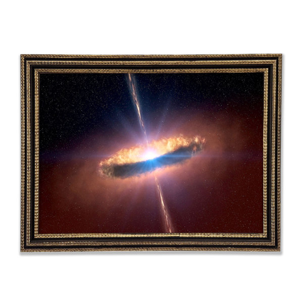 Ebern Designs Star Explosion - Single Picture Frame Print | Wayfair.co.uk