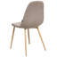 Set of 2 Dining Chairs HILDEN Corduroy-934326400