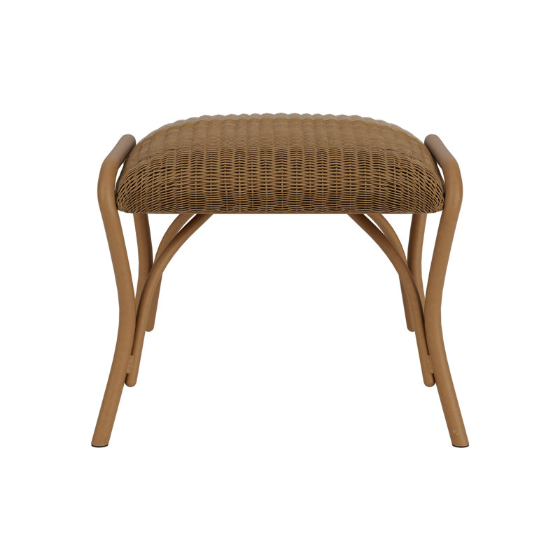 All Seasons Outdoor Ottoman, White