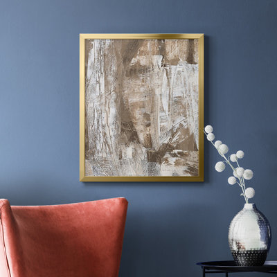 Bronzed I Premium Framed Canvas - Ready to Hang